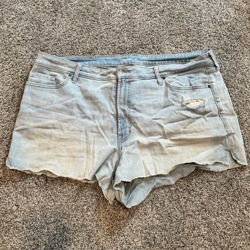 Old Navy Women's Light Blue Jean Shorts